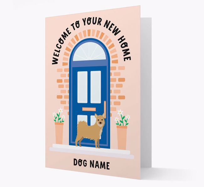 Welcome To Your New Home: Personalised {breedFullName} Card